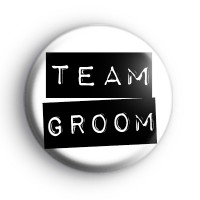 Black and White Team Groom Label Badge thumbnail