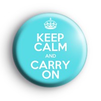Keep Calm and Carry On Blue Badge thumbnail