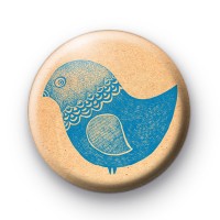 Blue Tweet Bird Badges