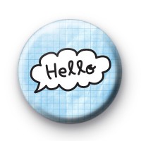 Blue Sky Hello Cloud Badges