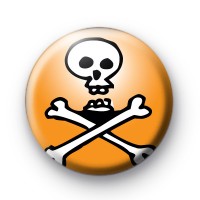 Mr Bones Skull & Crossbones Badge