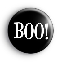 Black and White Boo Badge thumbnail
