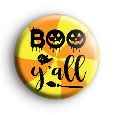 Boo Y'all Ghost Badge medium