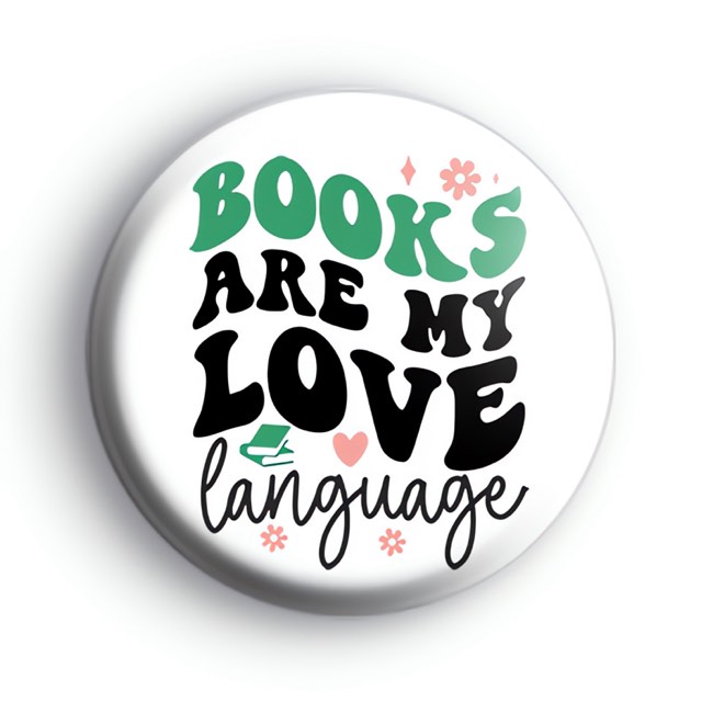 Books are my love language Badge