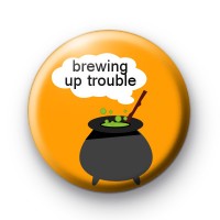 Brewing Up Trouble Halloween Badge thumbnail