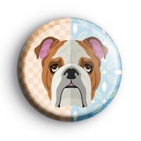 British Bulldog Dog Badge