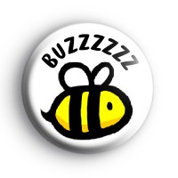 Bumble Bee Buzzzzzzzz Badges