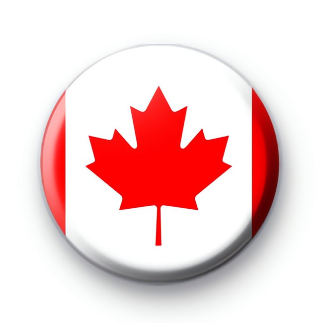 Canadian Flag Badge