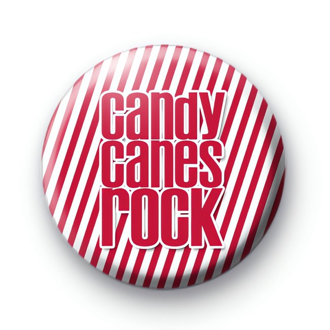 Candy Canes Rock Badge