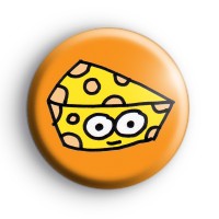 Cheesy Cheese Button Badge