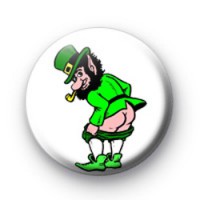 Cheeky Leprechaun Badge