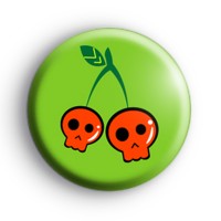 Cherry Skulls Badge
