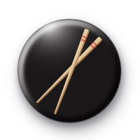 Sushi Chopsticks Button Badges
