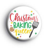 Christmas Baking Queen Badge
