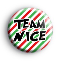 Team Nice Christmas Badge