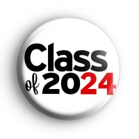 Class Of 2024 Badge Button Badges