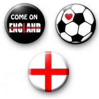 Set 3 England World Cup Badges