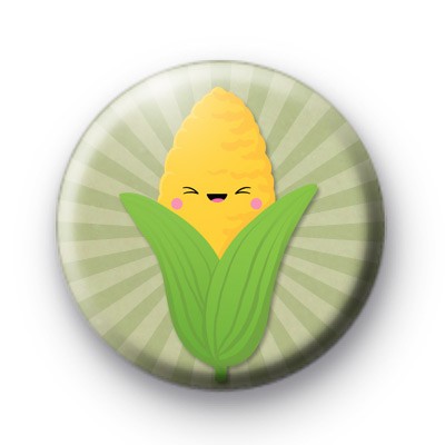 Cute Corn on the Cob Badges