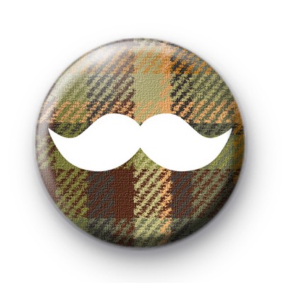 Country Bumpkin Moustache Badge