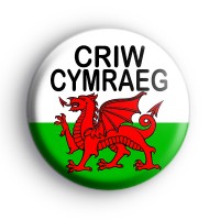 Criw Cymraeg Welsh Dragon Badge