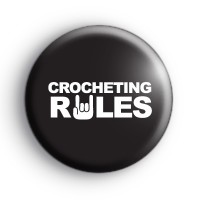 Crocheting Rules Badge