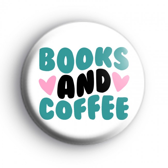 Books and Coffee Vibes Badge