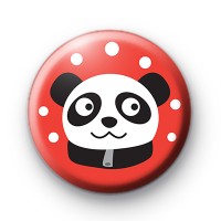 Very Sweet Panda Button Badge