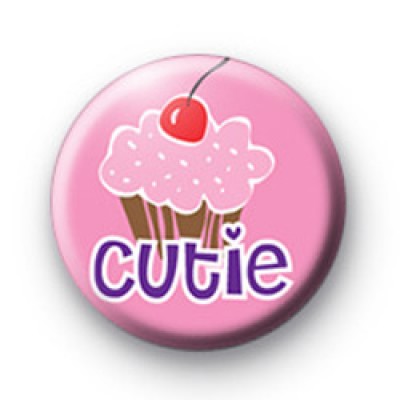 Cute Cutie Cupcake Badge
