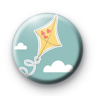 Cute Kite Button Badges