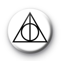 Deathly Hallows Logo Badge