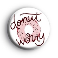 Donut Worry Positive Badges