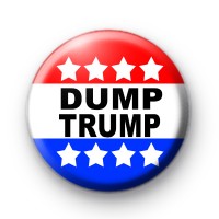 Dump Trump USA Political Button Badge thumbnail