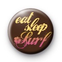 Eat Sleep Surf Badge