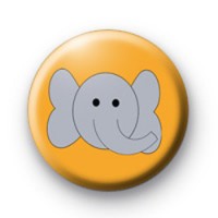 Elephant Button Badge