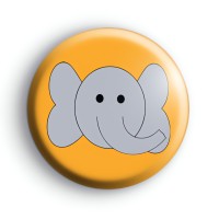 Elephant Button Badge