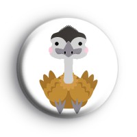 Emu Bird Badge