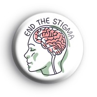 Mental Health End The Stigma Badge thumbnail