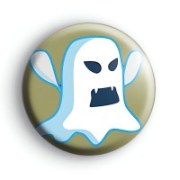 Evil Spooky Ghost Badge