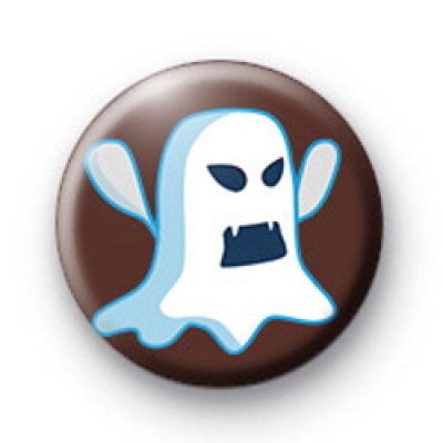 Evil Spooky Ghost Badge