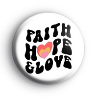 Faith Hope and Love Heart Badge thumbnail