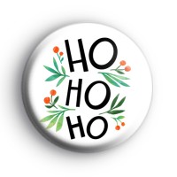 Ho Ho Ho Festive Badge