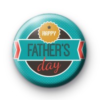 Cool Happy Fathers Day Badge