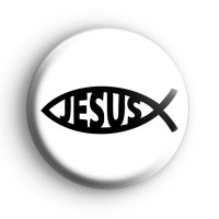 Jesus Fish Badge