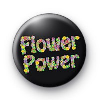 Hippie Flower Power 2 badge