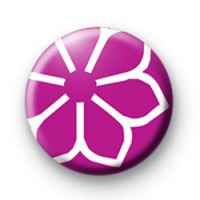 Purple Flower Badge