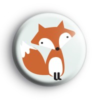 Foxy Fox Button Badge