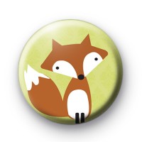 Foxy Fox Button Badge