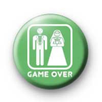 Game Over wedding badges