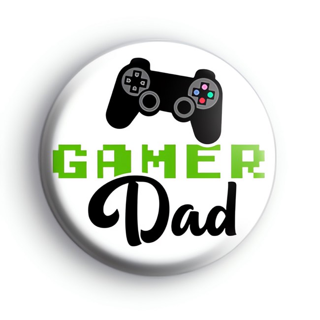 Gamer Dad Badge