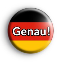 German Genau Flag Badge